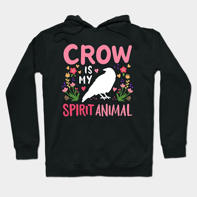 Crow Birds Birdwatcher Hoodie by CreativeGiftShop